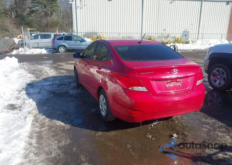 2016 Hyundai Accent Se из США, поврежденный, VIN KMHCT4AE3GU081256